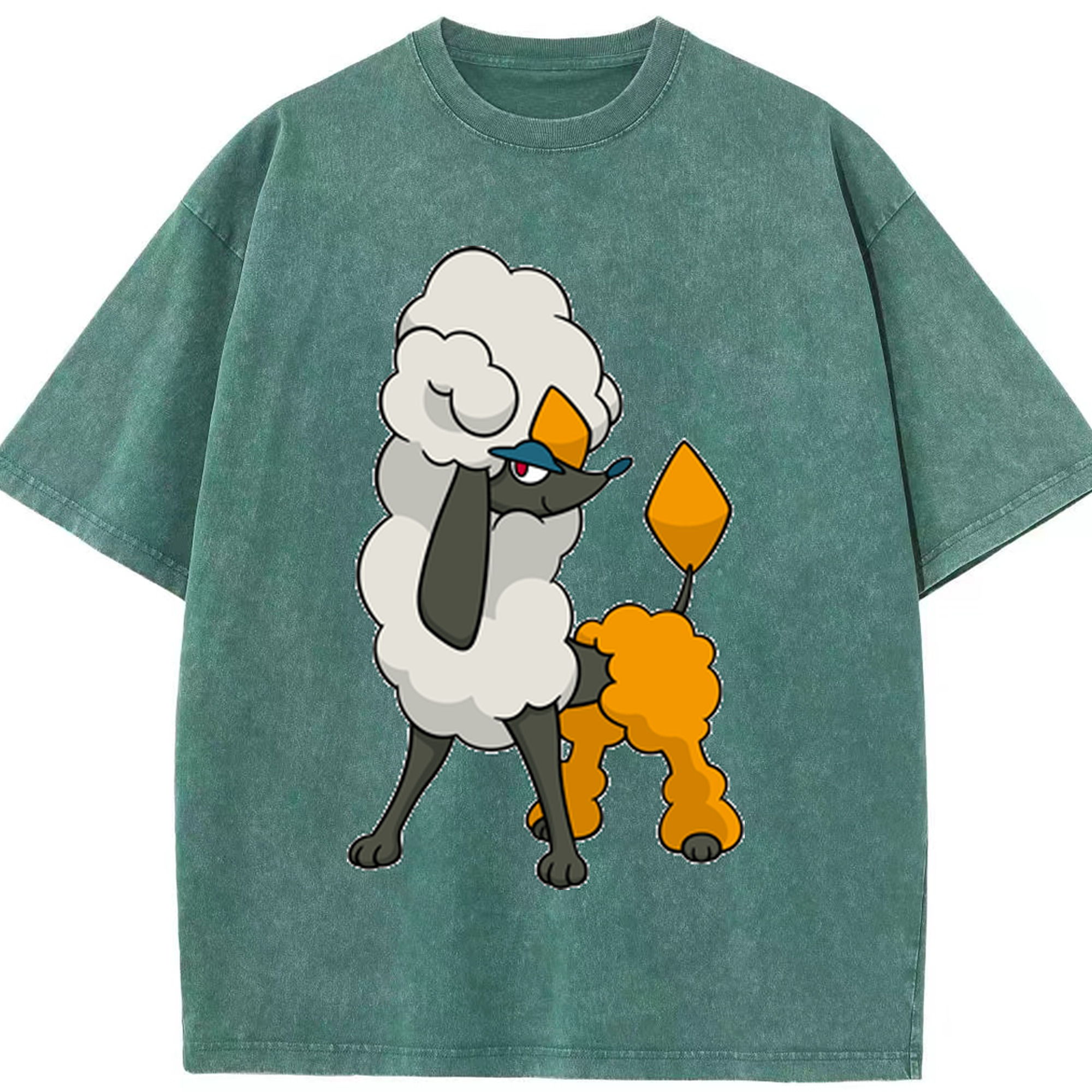 （画像用） ポケットモンスター Pokémon 綿100% ヴィンテージ風 半袖Tシャツ（フロントプリント）